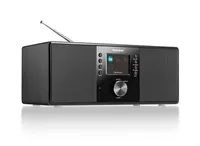 Karcher DAB 5000+ Digitalradio (DAB+ / UKW-RDS, AUX-IN, Bluetooth, Wecker mit Dual-Alarm) schwarz
