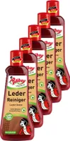 Poliboy Leder Reiniger 5er Set - 1L, Inhalt jeweils 200 ml, Reinigung & Pflege