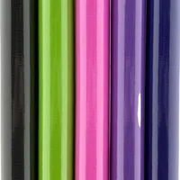 Benza Geschenkpapier - Farbiges Geschenkpapiersortiment KE12 - 200 x 70 - 5 Rollen
