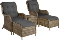 Rattan Sitzgruppe Benissa für 2 bis 4 Personen