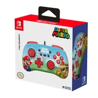 Hori HORIPAD Mini (Super Mario) für Nintendo Switch, Gamepad, Nintendo Switch, D-Pad, Verkabelt, USB, Mehrfarben