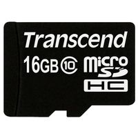 TRANSCEND 16GB Micro SDHC Class10 Ind.
