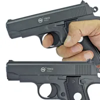 22cm Softair Pistole G052 Rayline Waffe <0,5 Joule ab14 Jahre 1000 Kugeln ca 