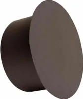 Ø 200 mm - Ofenrohr Blindkappe, Schwarz