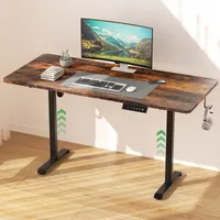 Aopunly Höhenverstellbarer Schreibtisch elektrisch 120cm mit 4 Höhen