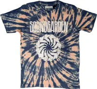 Soundgarden - tričko batikované pre mužov/dámy uni RO5252 (M) (Blue)