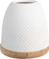 Clayre & Eef Teelichthalter Ø 9x10 cm Weiß Porzellan