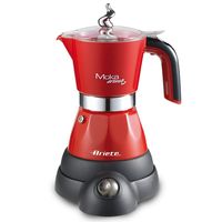 ARIETE Espresso kávovar 4/2 šálky Espresso kávovar Espresso konvice Kávovar Alu