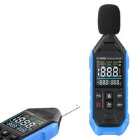 Geräuschmessgerät, Digitales Handheld, Schallpegelmesser, Blau