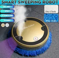 Inteligentný čistiaci robotický vysávač USB Self Charging Cleaner Spray Wipe Floor Machine Odstráňte prach