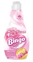 Bingo Soft Weichspüler Glückliches Zuhause 1440 ml – Langanhaltender Rosenduft & Faserschutz