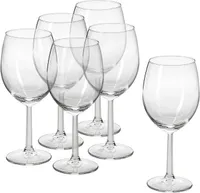 6-er Set SVALKA Ikea Weinglas, Rotwein, Klarglas, 44 cl