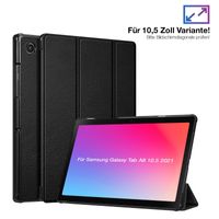 Schutzhülle für Samsung Galaxy Tab A8 10.5 2021 Cover Case Schutz Tablet Farbe: Schwarz