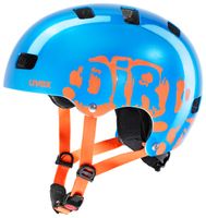 UVEX Kid 3 dirtbike blue orange 55-58cm M-L Kinderfahrradhelm Radhelm Fahrradhelm Scooter Inliner Skateboard