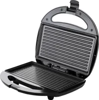 MONZANA® Sandwich Maker Antihaftbeschichtung Sicherheitsverschluss Cool-Touch Küche Kontaktgrill Elektrogrill Tischgrill Panini Toaster 750W BPA-frei