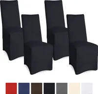 sada 4 poťahov na banketové stoličky Leona Stretch