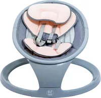 W5 BUF BOOF Tragbare intelligente elektrische Wiege, Multifunktional, Bluetooth-Verbindung, 5 Bewegungsmodule, Fernbedienung, EasyTouch-Funktion,Rosa
