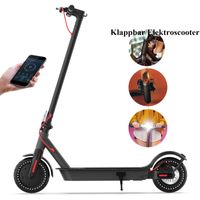 Bstrading E-Scooter E Roller Klappbar Elektroscooter Elektroroller Cityroller mit |APP|LCD-Bildschirm|LED-Frontlicht| Reifen Vollreifen