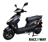 Elektroskútr RACCEWAY® CITY 21, černý+ Nosič zdarma