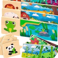 Viga Toys - VIGA Puzzle - Tier-Puzzle