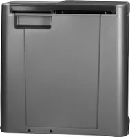 Curver Duo Tretmülleimer Deco 15L mit 6L Inneneimern Hellgrau