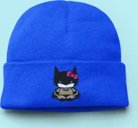 Najlepšie detské zimné čiapky Hello Kitty Batman Cat Hat Detská čiapka zimná teplá