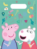 Procos 15214 Peppa Wutz Mitgebsel, Cartoon, Multi, 6 count (Pack of 1)