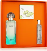 Hermès Un Jardin Sur le Nil EDT 100 ml + EDT 15 ml + Feste Seife 50 g (unisex)
