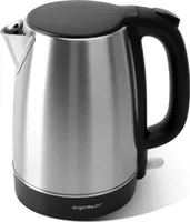 Aigostar - 2200W Wasserkocher Edelstahl 1,7 L,  Abschaltautomatik, Wasserkocher mit Kalkfilter, Kabellos,BPA-Frei