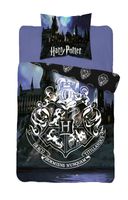 DETEXPOL Pościel w zestawie Harry Potter Castle Cotton, 140/200, 70/80 cm