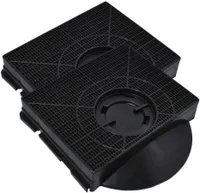 AllSpares Aktivkohlefilter (2 St.) für Dunstabzugshauben geeignet für Whirlpool CHF303 | Elica Turboair F00189/S, Type 303 | AEG-Electrolux MCFE10