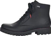 Rieker Schnürstiefel - Tiefschwarz Kunstleder Größe: 36 Normal