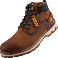 Dockers by Gerli Herren Schnürstiefel in Braun, Größe 44