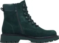 Tamaris Damen Stiefelette Schnürung Leder Schnürboot 1-25909-41, Größe:37 EU, Farbe:Grün