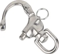 Mountaineering -Klettern Häppchen 316 Edelstahl Rotation Schnellanschließung Snap Hook12x70mmmm