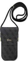 Torebka Guess Guowbp4Snsk - Czarne 4G Metal script logo