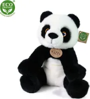 Plyšová panda na sedenie 27 cm ECO-FRIENDLY