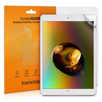 kwmobile 2x Tablet Schutzfolie kompatibel mit Apple iPad 10.2 (2019/2020/2021 - 7./8./9. Gen) Folie - Full Screen Protector - Tablet Displayfolie entspiegelt