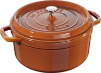 Staub Guss Cocotte, rund Zimt 26 cm