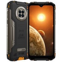 DOOGEE S96 Pro Outdoor Smartphone Ohne Vertrag 8GB+128GB 48MP+20MP Nachtsicht 6350mAh 6,22 Zoll Android 10 Handy NFC, Orange