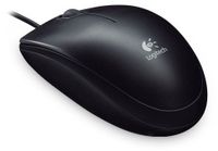 Myš Logitech B100 black, optická, USB