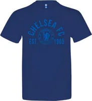 Chelsea FC - Tričko pre mužov/dámy Unisex BS2100 (L) (námornícka modrá)
