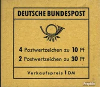 Briefmarken BRD (BR.Deutschland) 1972 Mi MH16a (kompl.Ausg.) postfrisch Unfallverhütung