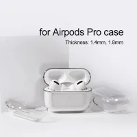 Transparent PC Schockdichte Bluetooth-kompatible Headset Earphone-Hülle für Airpod-S Pro