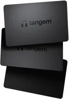 TANGEM Wallet Pack of 3 - Secure Crypto Wallet - Trusted Cold Storage for Bitcoin, Ethereum, NFT's & More Coins - 100% Offline Hardware Wallet