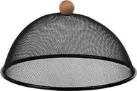 Esschert Design Fliegenschutzhaube Schwarz Ø 30 cm - Metall