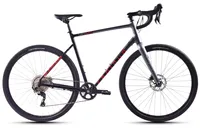 REDLOUD Gravelbike Gravel 28 Zoll GA.04 grau Rahmenhöhe 57 cm Damen Herren 11 Gänge hydr. Scheibenbremse