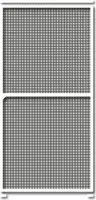Schellenberg Fliegengitter-Schiebetür, weiß, 120 x 240 cm, 70072