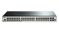 D-Link DGS-1510-52 Netzwerk Switch (48 Ports, 2x SFP, 2x 10 Gibt SFP+, IPv6)