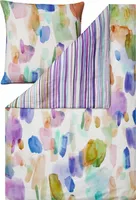 Estella Ateliers Kuschelflanell- Bettwäsche-Garnitur Fanny Farbe multicolor Größe 155x220+80x80